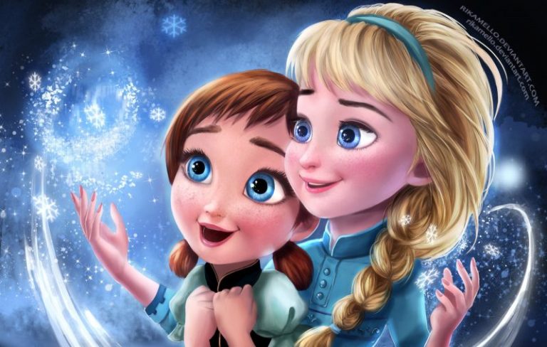 66 Kumpulan Gambar frozen Elsa dan anna cantik lengkap