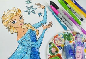 66+ Kumpulan Gambar frozen Elsa dan anna cantik lengkap terbaru