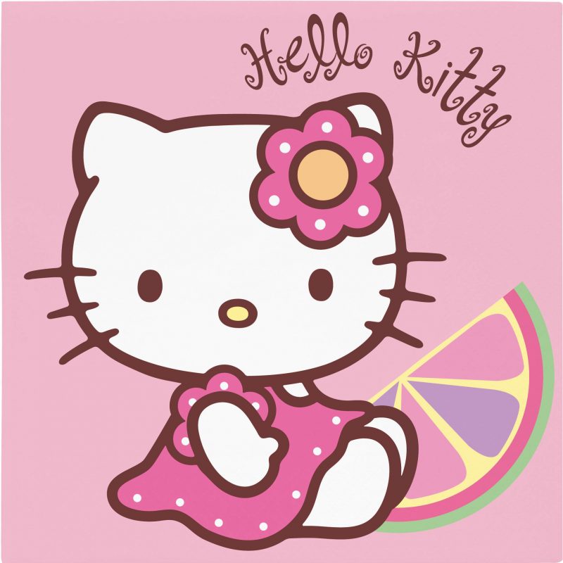 Gambar Hello Kitty Senang