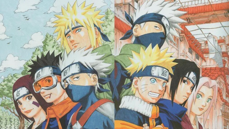 Gambar Kemiripan Naruto Dengan Ayahnya