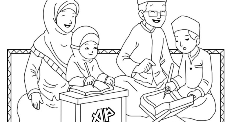 Gambar Kartun Islami Kata-Kata