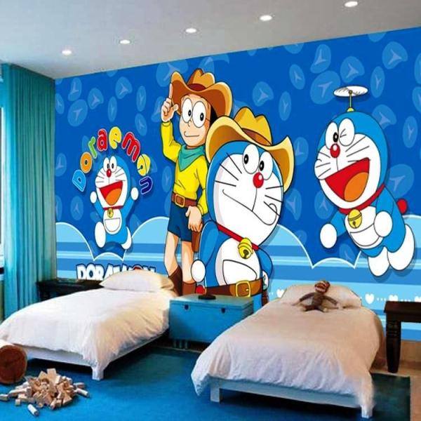 Cara Menggambar Doraemon Di Dinding