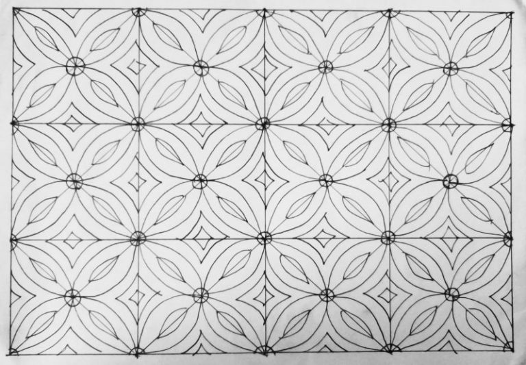 Sketsa Batik Cara Dan Menggambar Batik Mudah Paling Lengkap Terbaru
