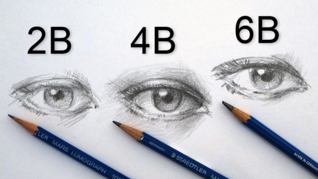 Pensil 4B,5B, dan 6B
