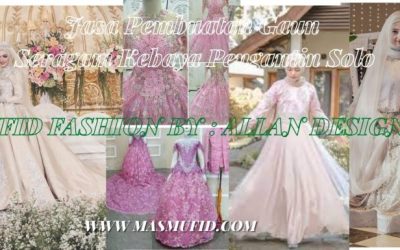 Jasa Pembuatan Kebaya Pengantin Solo