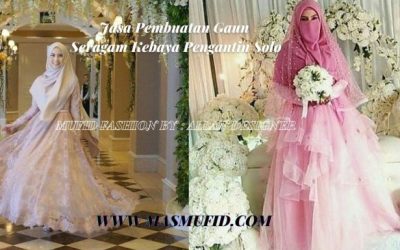 Jasa Pembuatan Kebaya Pengantin Solo
