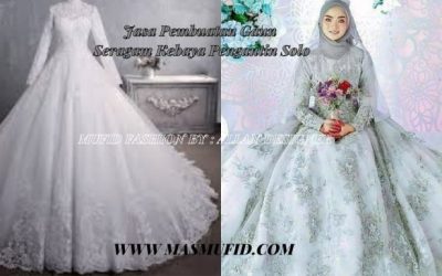 Jasa Pembuatan Kebaya Pengantin Solo
