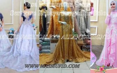Jasa Pembuatan Kebaya Pengantin Solo